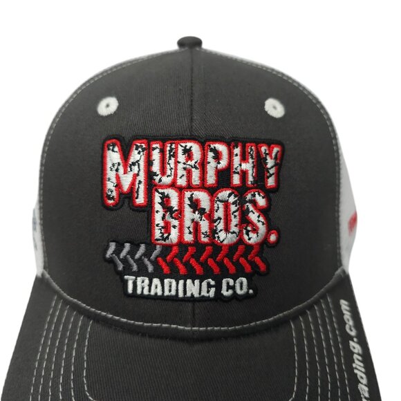 Murphy Brothers Trading Co Mesh Snapback Cap Trucker Baseball Mahindra Hat - Picture 7 of 15